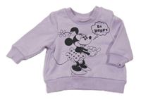 Lila mikina s Minnie Primark