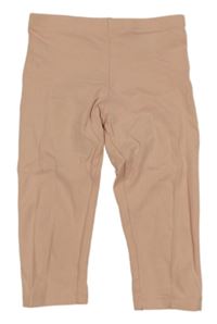 Pudrové capri legíny H&M