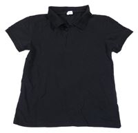 Černé polo tričko