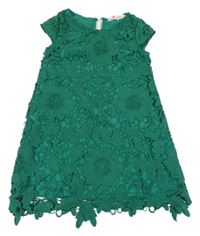 Zelené krajkové šaty H&M