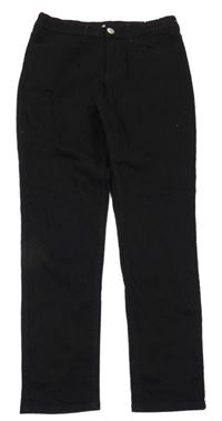 Černé slim fit rifle H&M