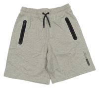 Světlešedé teplákové kraťasy H&M