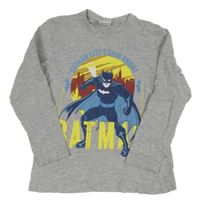 Šedé triko s Batmanem 