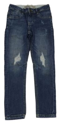 Modré skinny rifle s prošoupáním Denim Co.