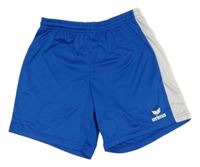 Modré sportovní funkční kraťasy s logem erima