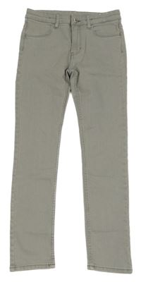 Šedé skinny fit rifle H&M