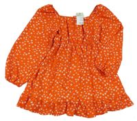 Nové - Červené květované šaty Primark