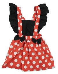 Nové - Kostým - Červeno-černo-puntíkaté šaty - Minnie Shein