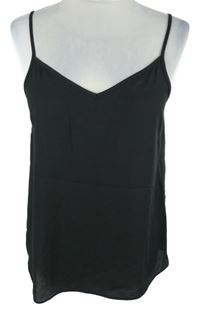 Dámský černý šifonový top Primark 