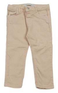 Světlerůžové skinny rifle Zara 