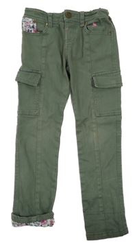 Khaki cargo rifle s kytičkami joules