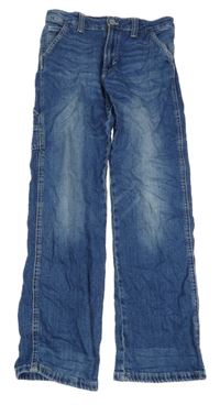 Modré regular straight rifle H&M