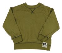 Khaki mikina H&M