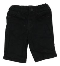 Černé riflové kraťasy Denim Co.