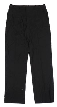 Černé slavnostní chino kalhoty H&M