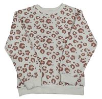 Smetanová vzorovaná mikina Primark