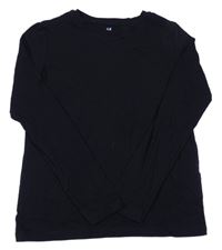 Černé triko H&M
