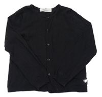 Černý propínací svetr H&M