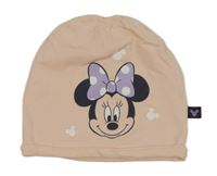 Světlerůžové čepice s Minnie 