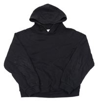 Černá mikina s kapucí H&M