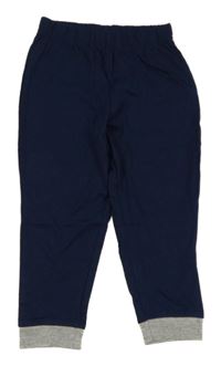 Tmavomodré pyžamové kalhoty Lily & Dan
