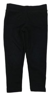 Černé zateplené legíny Primark
