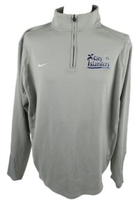 Pánská béžová sportovní mikina s nápisem Nike 