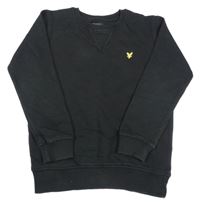 Černá mikina Lyle&Scott