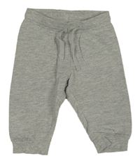 Šedé melírované tepláky H&M