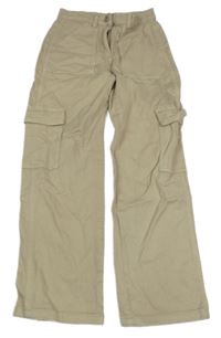 Béžové cargo loose rifle Beatwear