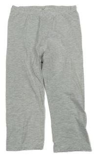 Šedé melírované capri legíny H&M