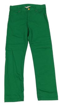 Zelené skinny kalhoty H&M