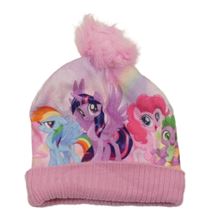Růžová čepice s bambulí - My Little Pony 