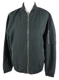 Pánský černý šusťákový bomber Jack&Jones