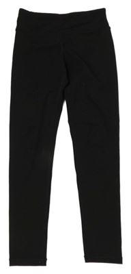 Černé funkční sportovní legíny H&M