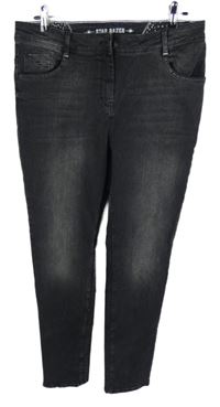 Dámské černé skinny rifle Cecil 