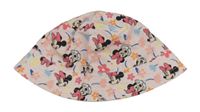 Světlerůžový šusťákový klobouk s Minnie C&A