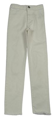 Smetanové skinny rifle Zara