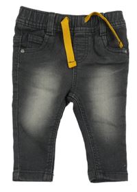 Šedé teplákové skinny rifle Ergee