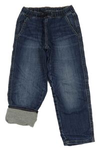 Modré podšité joger rifle H&M