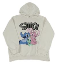 Bílá mikina se Stitchem a kapucí Disney 