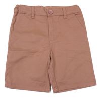 Starorůžové plátěné chino kraťasy Denim Co.