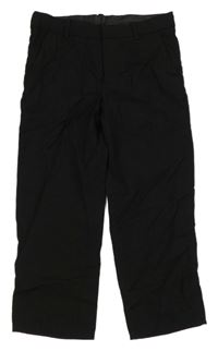 Černé chino slim fit kalhoty H&M