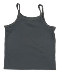 Šedý crop top C&A