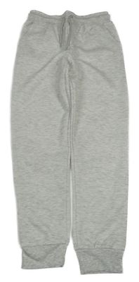 Šedé melírované vzorované tepláky Primark