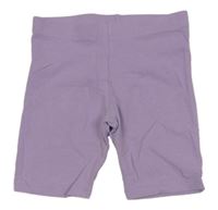 Lila elastické kraťasy F&F