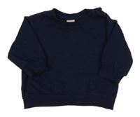 Tmavomodrá mikina H&M