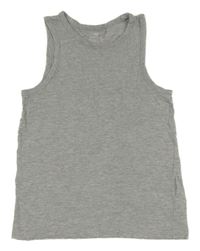 Šedé melírované tílko H&M
