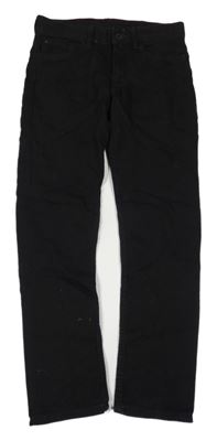 Černé teplákové skinny fit rifle H&M