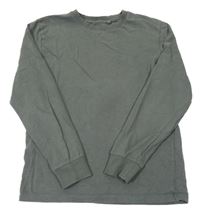 Khaki melírované mikinotriko Next